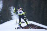 18.12.2019, xkvx, Biathlon IBU Cup Obertilliach, Short Individual Herren, v.l. Stefan Lopatic (Bosnia And Herzegovina) in aktion / in action competes
