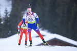 18.12.2019, xkvx, Biathlon IBU Cup Obertilliach, Short Individual Herren, v.l. Michal Sima (Slovakia) in aktion / in action competes