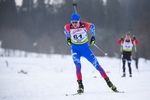 18.12.2019, xkvx, Biathlon IBU Cup Obertilliach, Short Individual Herren, v.l. Kirill Streltsov (Russia) in aktion / in action competes