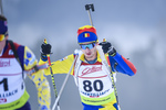 18.12.2019, xkvx, Biathlon IBU Cup Obertilliach, Short Individual Herren, v.l. George Marian Coltea (Romania) in aktion / in action competes