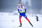 18.12.2019, xkvx, Biathlon IBU Cup Obertilliach, Short Individual Herren, v.l. Michal Sima (Slovakia) in aktion / in action competes