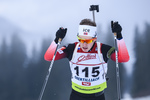 18.12.2019, xkvx, Biathlon IBU Cup Obertilliach, Short Individual Herren, v.l. Sindre Fjellheim Jorde (Norway) in aktion / in action competes