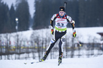 18.12.2019, xkvx, Biathlon IBU Cup Obertilliach, Short Individual Herren, v.l. Tom Lahaye-Goffart (Belgium) in aktion / in action competes