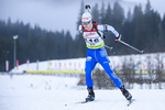 18.12.2019, xkvx, Biathlon IBU Cup Obertilliach, Short Individual Herren, v.l. Joni Mustonen (Finland) in aktion / in action competes