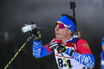 18.12.2019, xkvx, Biathlon IBU Cup Obertilliach, Short Individual Herren, v.l. Ilnaz Mukhamedzianov (Russia) in aktion / in action competes