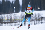 18.12.2019, xkvx, Biathlon IBU Cup Obertilliach, Short Individual Herren, v.l. Martin Bourgeois Republique (France) in aktion / in action competes