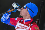 18.12.2019, xkvx, Biathlon IBU Cup Obertilliach, Short Individual Herren, v.l. Evgenii Sidorov (Russia) in aktion / in action competes