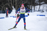 18.12.2019, xkvx, Biathlon IBU Cup Obertilliach, Short Individual Herren, v.l. Dzenis Avdic (Serbia) in aktion / in action competes
