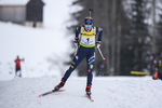 18.12.2019, xkvx, Biathlon IBU Cup Obertilliach, Short Individual Damen, v.l. Michela Carrara (Italy) in aktion / in action competes
