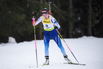 18.12.2019, xkvx, Biathlon IBU Cup Obertilliach, Short Individual Damen, v.l. Sabine Di Lallo (Switzerland) in aktion / in action competes