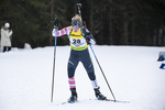 18.12.2019, xkvx, Biathlon IBU Cup Obertilliach, Short Individual Damen, v.l. Kelsey Joan Dickinson (United States) in aktion / in action competes