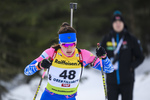 18.12.2019, xkvx, Biathlon IBU Cup Obertilliach, Short Individual Damen, v.l. Anastasiia Porshneva (Russia) in aktion / in action competes