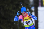 18.12.2019, xkvx, Biathlon IBU Cup Obertilliach, Short Individual Damen, v.l. Irina Starykh (Russia) in aktion / in action competes