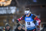 19.12.2019, xkvx, Biathlon IBU Weltcup Le Grand Bornand, Sprint Herren, v.l. Tarjei Boe (Norway) in aktion / in action competes