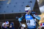 19.12.2019, xkvx, Biathlon IBU Weltcup Le Grand Bornand, Sprint Herren, v.l. Antonin Guigonnat (France) in aktion / in action competes