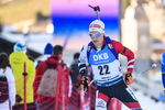19.12.2019, xkvx, Biathlon IBU Weltcup Le Grand Bornand, Sprint Herren, v.l. Felix Leitner (Austria) in aktion / in action competes