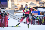 19.12.2019, xkvx, Biathlon IBU Weltcup Le Grand Bornand, Sprint Herren, v.l. Johannes Thingnes Boe (Norway) in aktion / in action competes