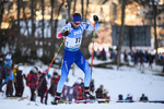 19.12.2019, xkvx, Biathlon IBU Weltcup Le Grand Bornand, Sprint Herren, v.l. Sera?n Wiestner (Switzerland) in aktion / in action competes