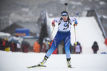 20.12.2019, xkvx, Biathlon IBU Weltcup Le Grand Bornand, Sprint Damen, v.l. Lena Haecki (Switzerland) in aktion / in action competes
