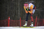 20.12.2019, xkvx, Biathlon IBU Weltcup Le Grand Bornand, Sprint Damen, v.l. Denise Herrmann (Germany) in aktion / in action competes