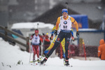 20.12.2019, xkvx, Biathlon IBU Weltcup Le Grand Bornand, Sprint Damen, v.l. Vanessa Hinz (Germany) in aktion / in action competes