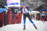 20.12.2019, xkvx, Biathlon IBU Weltcup Le Grand Bornand, Sprint Damen, v.l. Grete Gaim (Estonia) in aktion / in action competes