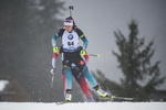 20.12.2019, xkvx, Biathlon IBU Weltcup Le Grand Bornand, Sprint Damen, v.l. Caroline Colombo (France) in aktion / in action competes