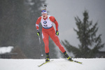 20.12.2019, xkvx, Biathlon IBU Weltcup Le Grand Bornand, Sprint Damen, v.l. Sarah Beaudry (Canada) in aktion / in action competes