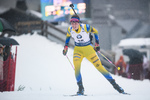 20.12.2019, xkvx, Biathlon IBU Weltcup Le Grand Bornand, Sprint Damen, v.l. Elvira Oeberg (Sweden) in aktion / in action competes