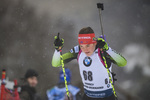 20.12.2019, xkvx, Biathlon IBU Weltcup Le Grand Bornand, Sprint Damen, v.l. Lea Einfalt (Slovenia) in aktion / in action competes