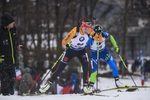 20.12.2019, xkvx, Biathlon IBU Weltcup Le Grand Bornand, Sprint Damen, v.l. Janina Hettich (Germany) in aktion / in action competes