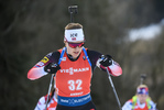 22.12.2019, xkvx, Biathlon IBU Weltcup Le Grand Bornand, Verfolgung Damen, v.l. Synnoeve Solemdal (Norway) in aktion / in action competes
