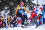 28.12.2019, xkvx, Langlauf Tour de Ski Lenzerheide, Massenstart Damen, v.l. Katharina Hennig (Germany) in aktion / in action competes