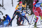 28.12.2019, xkvx, Langlauf Tour de Ski Lenzerheide, Massenstart Damen, v.l. Pia Fink (Germany) in aktion / in action competes