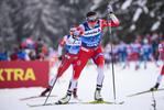 28.12.2019, xkvx, Langlauf Tour de Ski Lenzerheide, Massenstart Damen, v.l. Heidi Weng (Norway) in aktion / in action competes