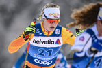 28.12.2019, xkvx, Langlauf Tour de Ski Lenzerheide, Massenstart Damen, v.l. Victoria Carl (Germany) in aktion / in action competes