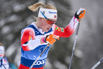 28.12.2019, xkvx, Langlauf Tour de Ski Lenzerheide, Massenstart Damen, v.l. Anne Kjersti Kalvaa (Norway) in aktion / in action competes