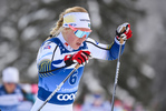 28.12.2019, xkvx, Langlauf Tour de Ski Lenzerheide, Massenstart Damen, v.l. Joanna Sundling (Sweden) in aktion / in action competes