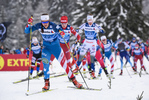 28.12.2019, xkvx, Langlauf Tour de Ski Lenzerheide, Massenstart Damen, v.l. Julia Kern (United States) in aktion / in action competes