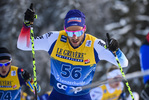 28.12.2019, xkvx, Langlauf Tour de Ski Lenzerheide, Massenstart Herren, v.l. Jason Rueesch (Switzerland) in aktion / in action competes