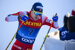 29.12.2019, xkvx, Langlauf Tour de Ski Lenzerheide, Prolog Finale, v.l. Simen Hegstad Krueger (Norway) in aktion / in action competes