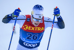 29.12.2019, xkvx, Langlauf Tour de Ski Lenzerheide, Prolog Finale, v.l. Jens Burman (Sweden) in aktion / in action competes