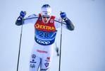 29.12.2019, xkvx, Langlauf Tour de Ski Lenzerheide, Prolog Finale, v.l. Johan Haeggstroem (Sweden) in aktion / in action competes