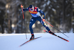 29.12.2019, xkvx, Langlauf Tour de Ski Lenzerheide, Prolog Finale, v.l. Federico Pellegrino (Italy) in aktion / in action competes