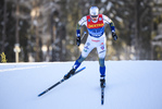 29.12.2019, xkvx, Langlauf Tour de Ski Lenzerheide, Prolog Finale, v.l. Karl-Johan Westberg (Sweden) in aktion / in action competes