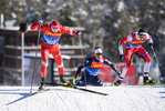 29.12.2019, xkvx, Langlauf Tour de Ski Lenzerheide, Sprint Finale, v.l. Sergey Ustiugov (Russia) in aktion / in action competes