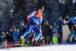 29.12.2019, xkvx, Langlauf Tour de Ski Lenzerheide, Sprint Finale, v.l. Jovian Hediger (Switzerland) in aktion / in action competes