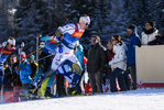 29.12.2019, xkvx, Langlauf Tour de Ski Lenzerheide, Sprint Finale, v.l. Johan Haeggstroem (Sweden) in aktion / in action competes
