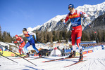 29.12.2019, xkvx, Langlauf Tour de Ski Lenzerheide, Sprint Finale, v.l. Paal Golberg (Norway) in aktion / in action competes
