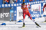 29.12.2019, xkvx, Langlauf Tour de Ski Lenzerheide, Sprint Finale, v.l. Johannes Hoesflot Klaebo (Norway) im Ziel / in the finish